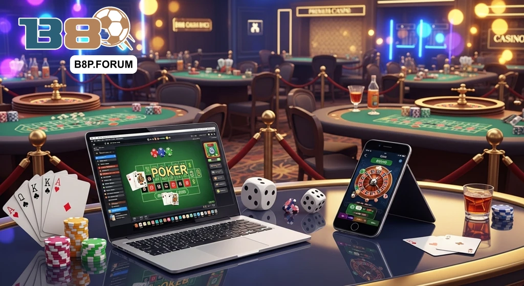 Một số khái niệm Poker cơ bản khác tại B8